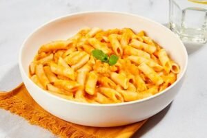 macarrones de pollo a la boloñesa